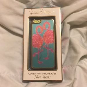 Lilly Pulitzer Flamingo iPhone Case